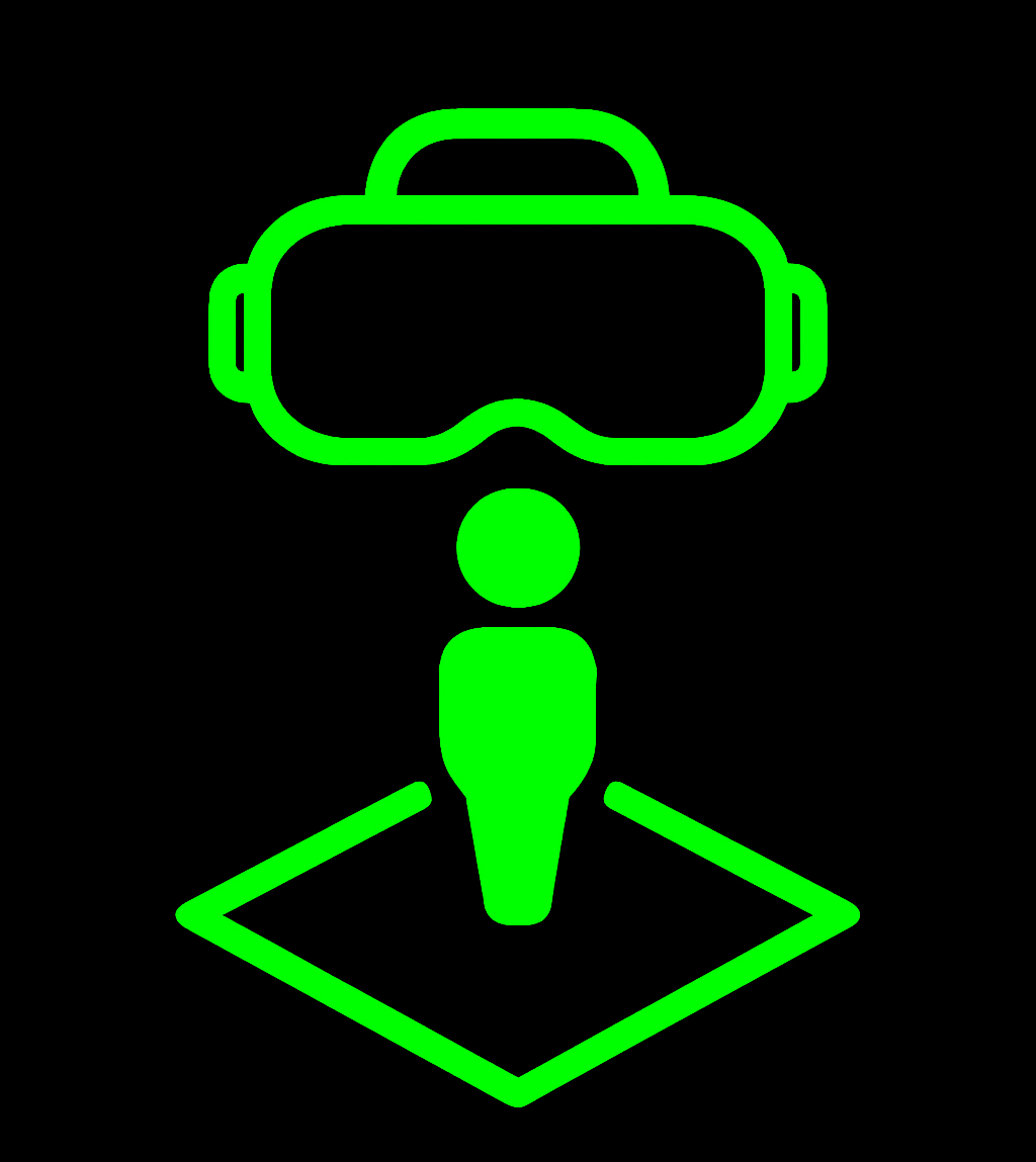 Room-scale VR playspace requires 5×5 ft minimum